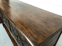 Georgian Style Carved Oak Dresser | Antique & Vintage | Moonee Ponds Antiques | Australia Wide Delivery