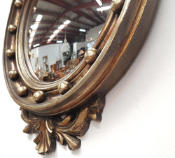 Gilt Convex Glass Mirror | Antique & Vintage | Moonee Ponds Antiques | Australia Wide Delivery