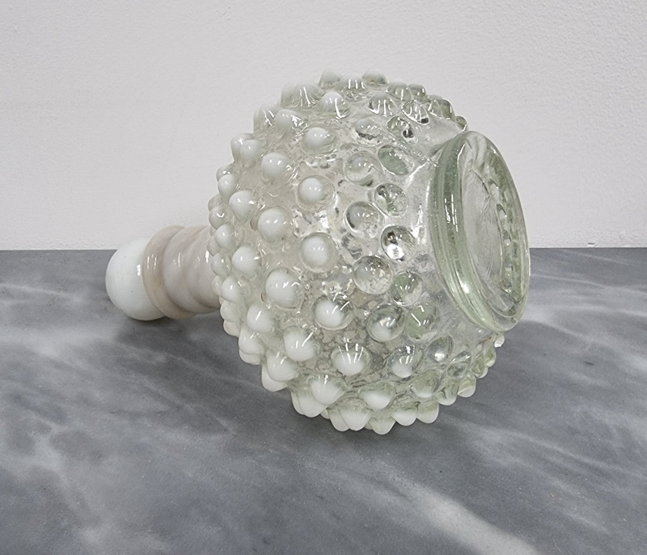 Art Deco Style Vintage Opalescent Perfume Bottle Stopper