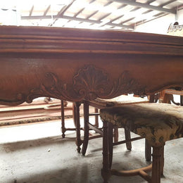 French Louis XV Style Table (original unrestored condition)