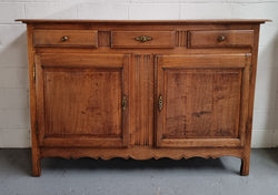 French Oak Early 19 Century Sideboard with Two Doors and Three Drawers | Antique & Vintage | Moonee Ponds Antiques | Australia Wide Delivery