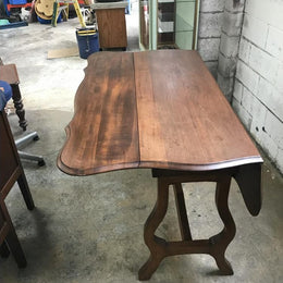 Mahogany Drop Leaf Side Table