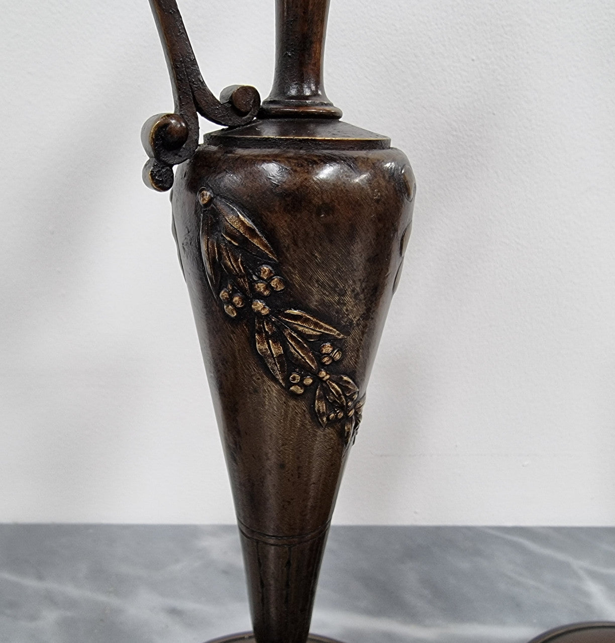 Beautiful Pair Of Art Nouveau French Bronze Candlesticks | Antique & Vintage | Moonee Ponds Antiques | Australia Wide Delivery