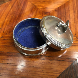 Vintage Round Metal Stud Box
