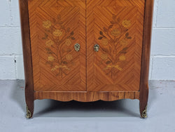 Sensational French Marquetry Inlaid Side Cabinet | Antique & Vintage | Moonee Ponds Antiques | Australia Wide Delivery