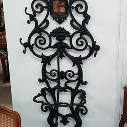 Black Antique Cast Iron Coat Stand