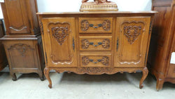 Beautiful Carved French Oak Sideboard | Antique & Vintage | Moonee Ponds Antiques | Australia Wide Delivery