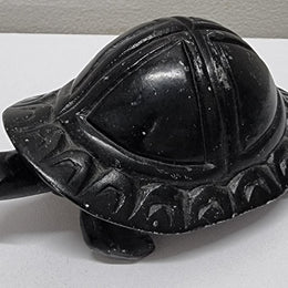 Vintage Hand Carved Zimbabwe Hard Stone Turtle