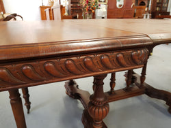 Henry II Style Walnut Extension Dining Table | Antique & Vintage | Moonee Ponds Antiques | Australia Wide Delivery