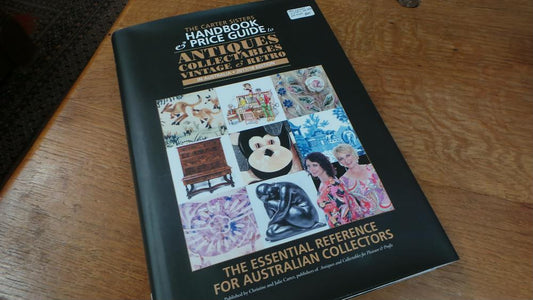 A Carters 2017/2018 antiques collectables guide book with great photos and lots of information.