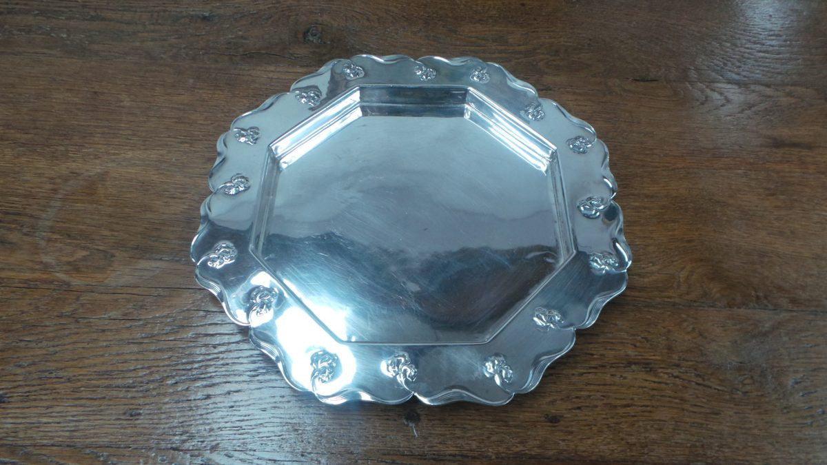 Arts And Crafts Silver Plated Style Tray | Antique & Vintage | Moonee Ponds Antiques | Australia Wide Delivery