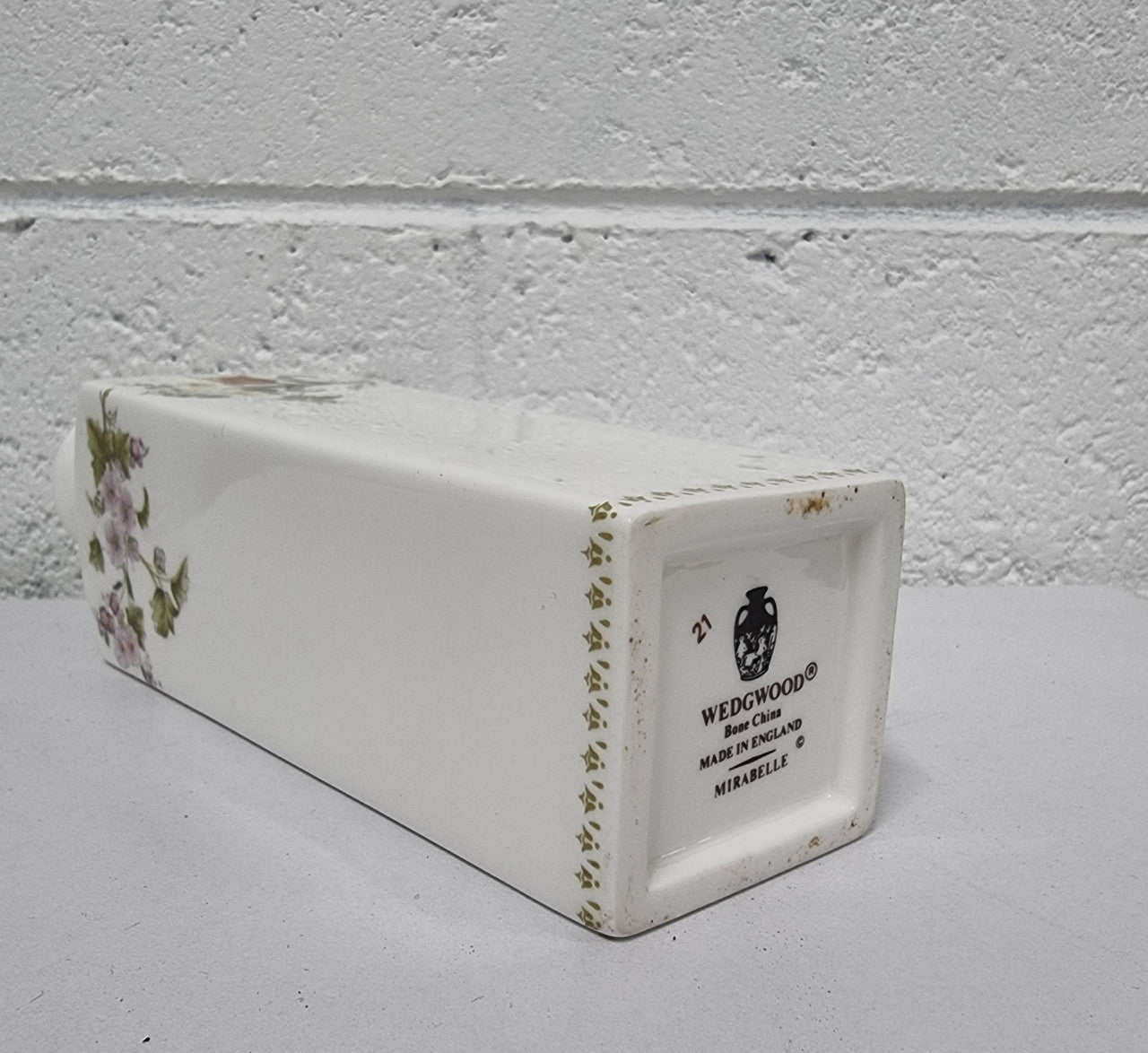 Pretty Wedgwood Bone China Vase | Antique & Vintage | Moonee Ponds Antiques | Australia Wide