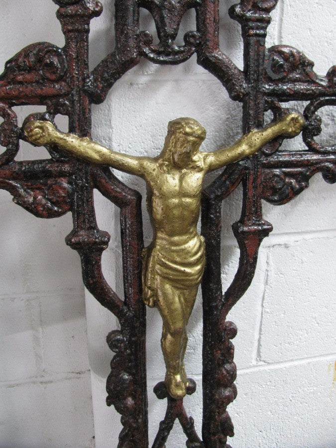 French Cast Iron Cross | Antique & Vintage | Moonee Ponds Antiques | Australia Wide Delivery