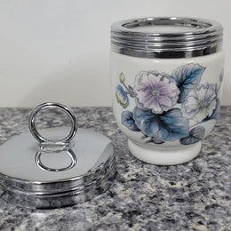 Royal Worcester "Woodland Flower" egg coddler. It is in good original condition, please view photos as they help form part of the description.