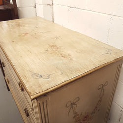 Stunning French Hand Painted Commode | Antique & Vintage | Moonee Ponds Antiques | Australia Wide Delivery