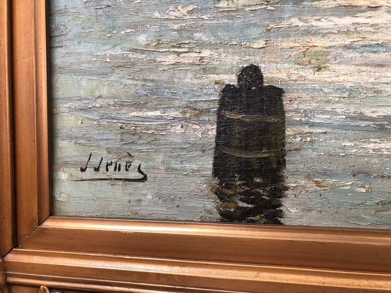 Beautiful French Impressionist Oil Painting | Antique & Vintage | Moonee Ponds Antiques | Australia Wide Delivery