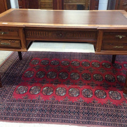 French Antique Walnut Desk