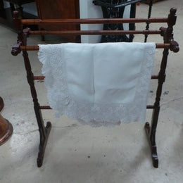 Beautiful Mahogany Towel Rail
