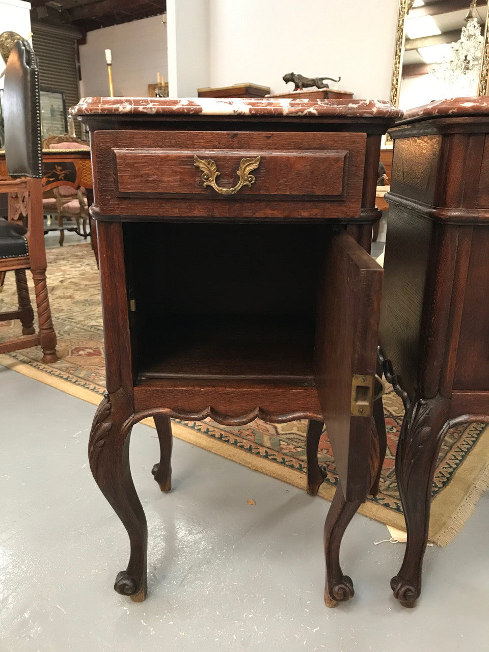 Fabulous Pair of French Louis XV Style Bedsides | Antique & Vintage | Moonee Ponds Antiques | Australia Wide Delivery