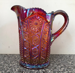 Amberina Color Carnival Glass Jug | Antique & Vintage | Moonee Ponds Antiques | Australia Wide Delivery
