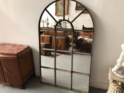 French Cast Iron Arched Garden Mirror | Antique & Vintage | Moonee Ponds Antiques | Australia Wide Delivery