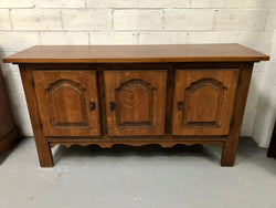 Lovely French Oak Three Door Buffet | Antique & Vintage | Moonee Ponds Antiques | Australia Wide Delivery