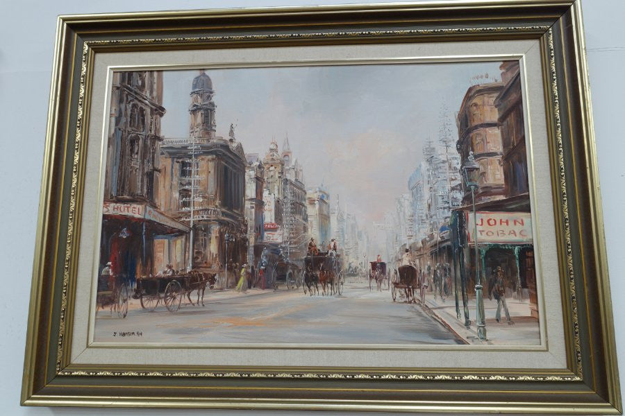 Australian Oil On Board | Antique & Vintage | Moonee Ponds Antiques | Australia Wide Delivery