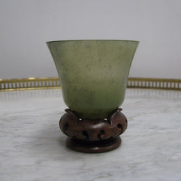 Late Ching Dynasty Jade Cup