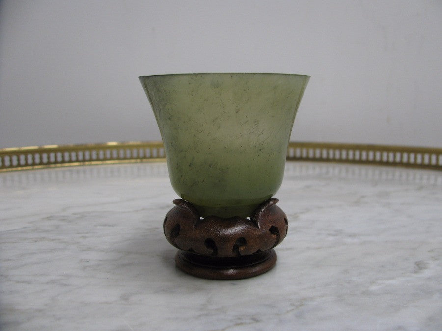 Late Ching Dynasty Jade Cup