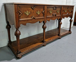 Fabulous Antique Oak Tudor Style Kitchen Dresser | Antique & Vintage | Moonee Ponds Antiques | Australia Wide Delivery