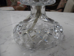 Gorgeous Cut Crystal Lamp | Antique & Vintage | Moonee Ponds Antiques | Australia Wide Delivery