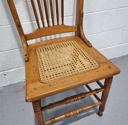 Australian Emu Chair with Cane Inset Seat | Antique & Vintage | Moonee Ponds Antiques | Australia Wide Delivery