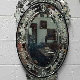Venetian Oval Mirror