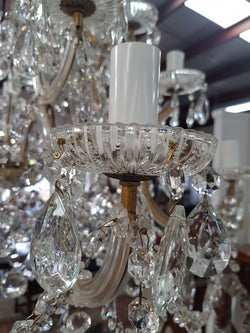 French Parisian Cage Chandelier | Antique & Vintage | Moonee Ponds Antiques | Australia Wide Delivery