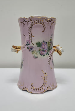 Pink Floral Decorative Vase | Antique & Vintage | Moonee Ponds Antiques | Australia Wide Delivery