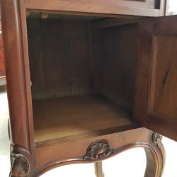 Pair of French Walnut Bedside Cabinets-3 | Antique & Vintage | Moonee Ponds Antiques | Australia Wide Delivery