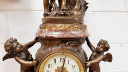 Three Piece French Garniture Clock Set | Antique & Vintage | Moonee Ponds Antiques | Australia Wide Delivery