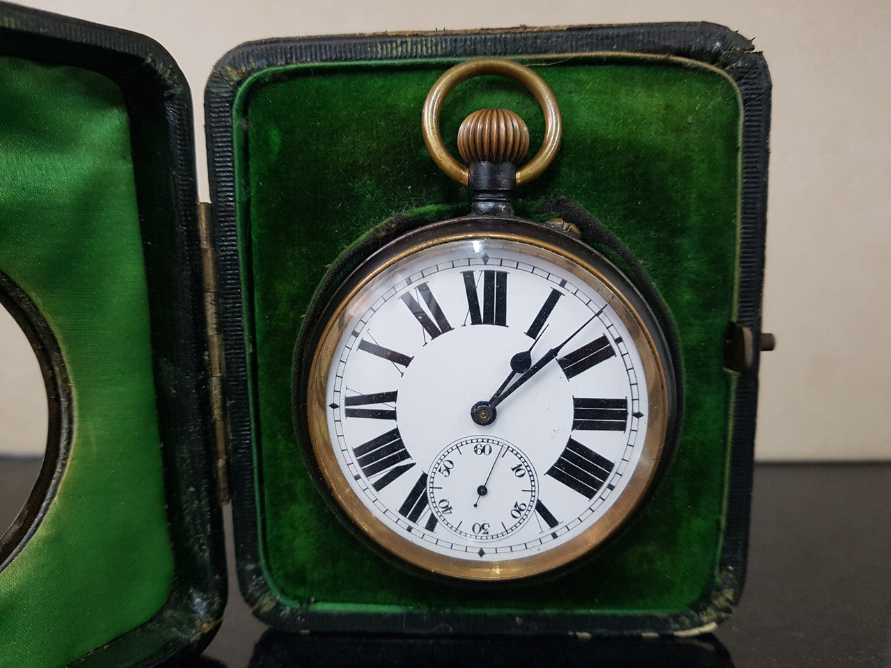 An Antique Goliath Over Sized Swiss Made Pocket Watch