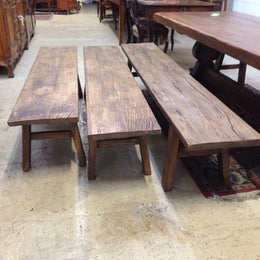 Reclaimed Elm Bench Seats