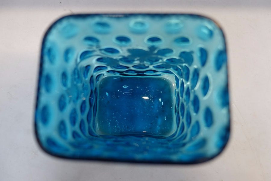Blue Victorian Art Glass Vase | Antique & Vintage | Moonee Ponds Antiques | Australia Wide Delivery