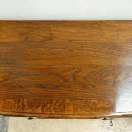French Provincial Single Door Oak Buffet