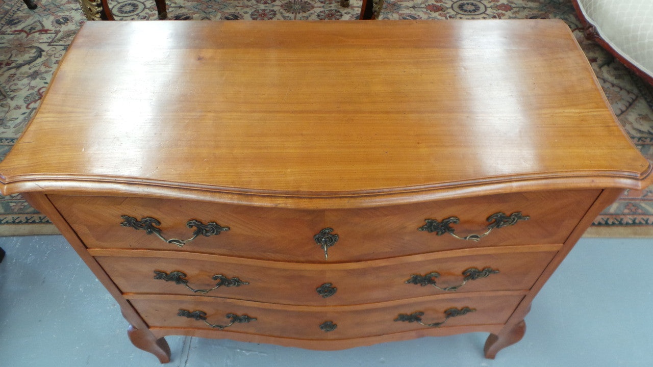 French Louis XV Style Cherrywood Commode | Antique & Vintage | Moonee Ponds Antiques | Australia Wide Delivery