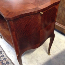 French Walnut Serving Table