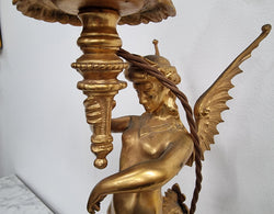 Lovely 19th Century Ormolu Table Lamp | Antique & Vintage | Moonee Ponds Antiques | Australia Wide Delivery