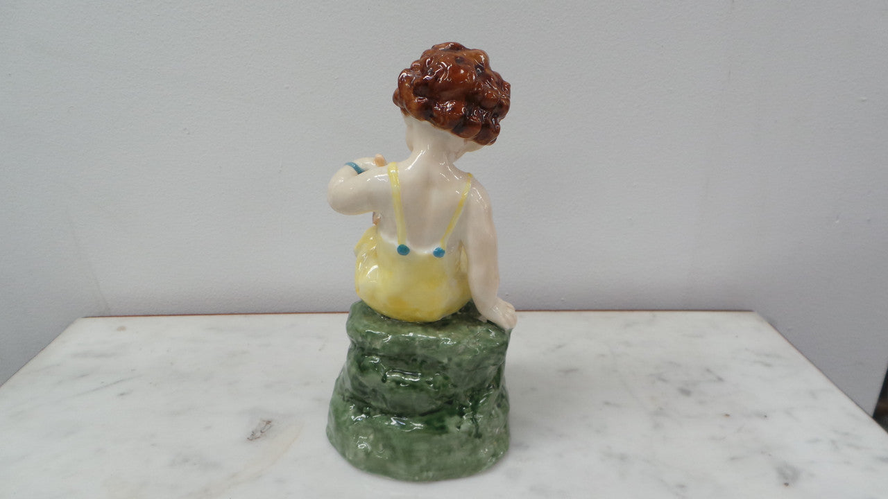 Stunning Royal Worcester Child Figurine | Antique & Vintage | Moonee Ponds Antiques | Australia Wide Delivery