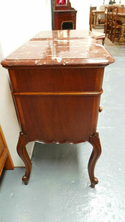 Pair of French Louis XV Style Bedside Cabinets-1 | Antique & Vintage | Moonee Ponds Antiques | Australia Wide Delivery