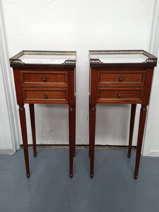 Louis XVI Style Lamp Tables