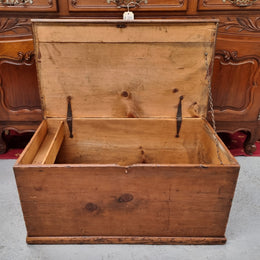 Pine Trunk-Blanket Box