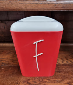 Set of Five Retro Plastic Canisters | Antique & Vintage | Moonee Ponds Antiques | Australia Wide Delivery