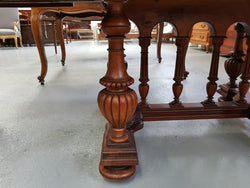 Henry II Style Walnut Extension Dining Table | Antique & Vintage | Moonee Ponds Antiques | Australia Wide Delivery
